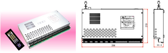 1790型簡易タッチリモコン式ベットパネル